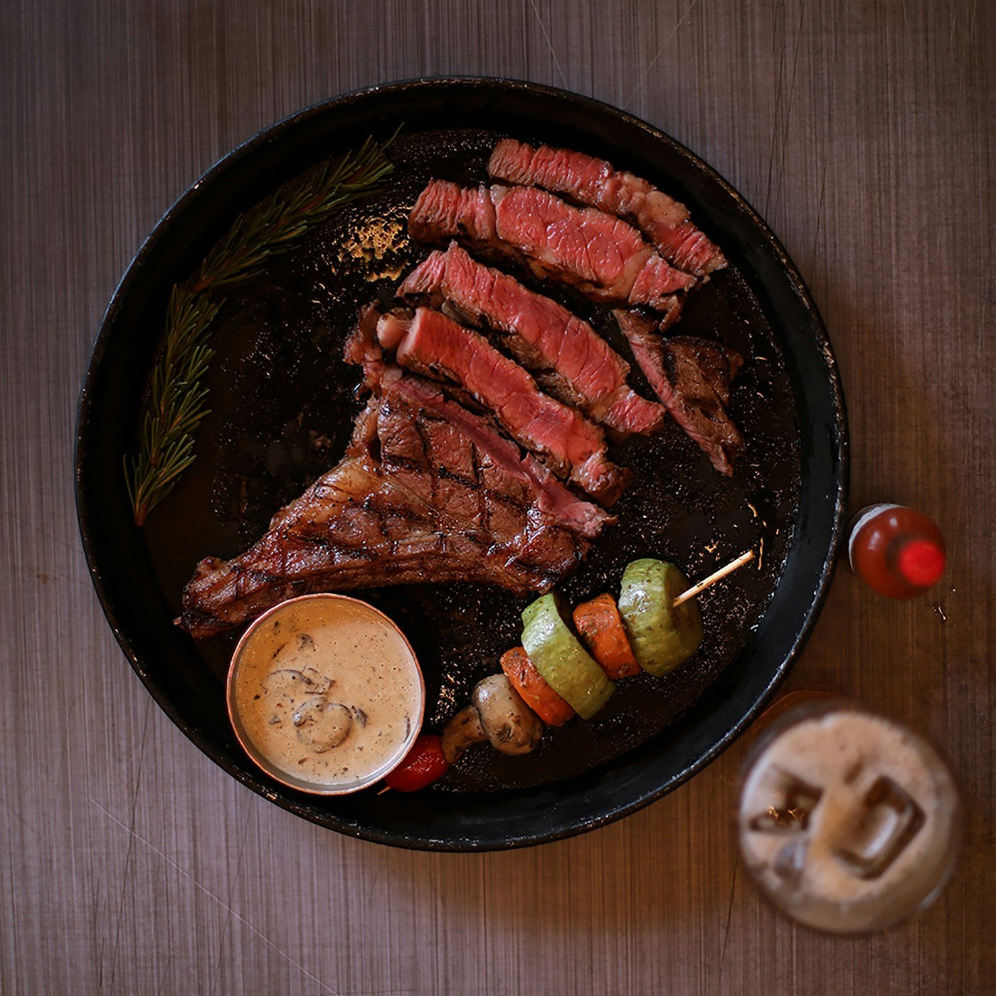 Lomo fino al carbón